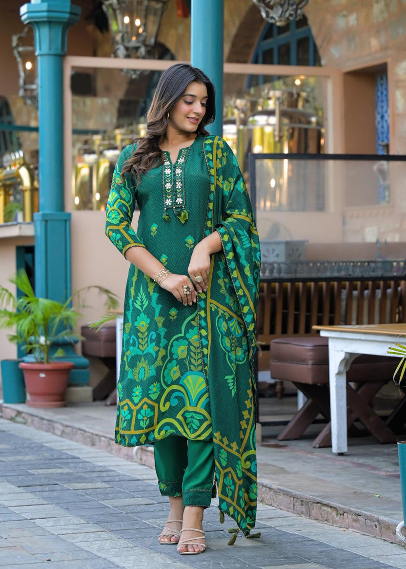 Kurta set Premium Pure Crep 3 piece suit