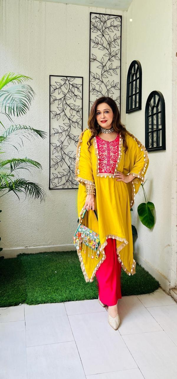 Kurta set Premium Quality Reyon Kaftan With Pant