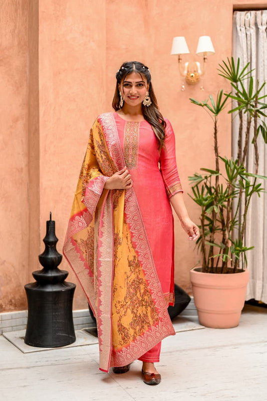 Simmer Tissue 3 Piece Suit