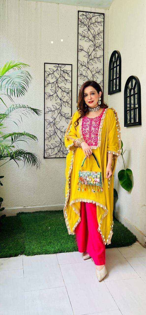 Kurta set Premium Quality Reyon Kaftan With Pant