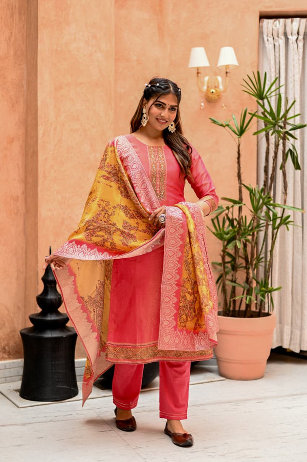 Simmer Tissue 3 Piece Suit