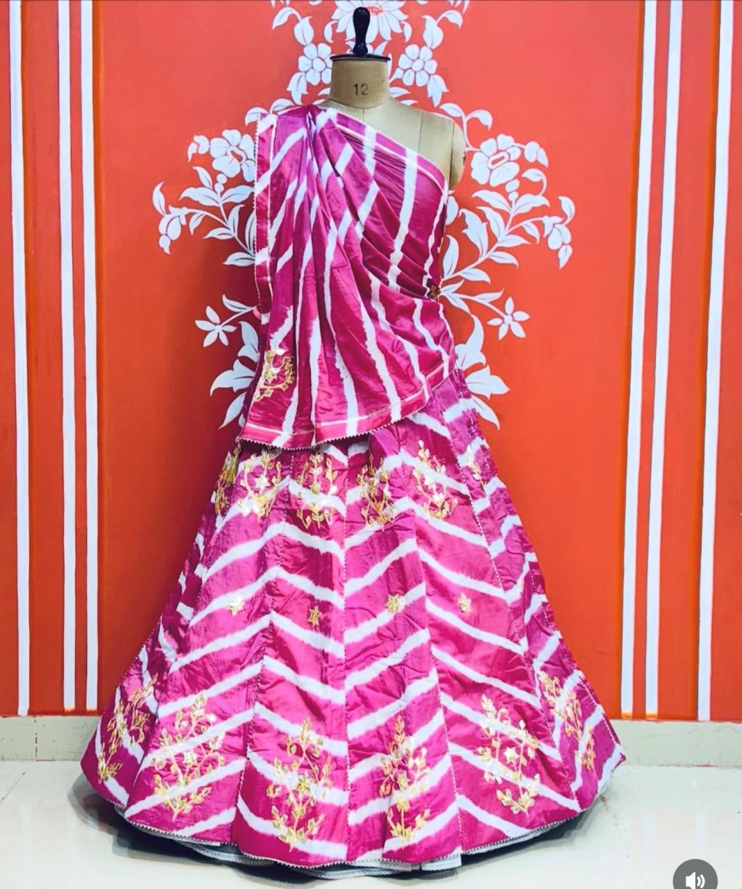 *Special Jaipuri traditional Beautiful Lahenga duppta set*