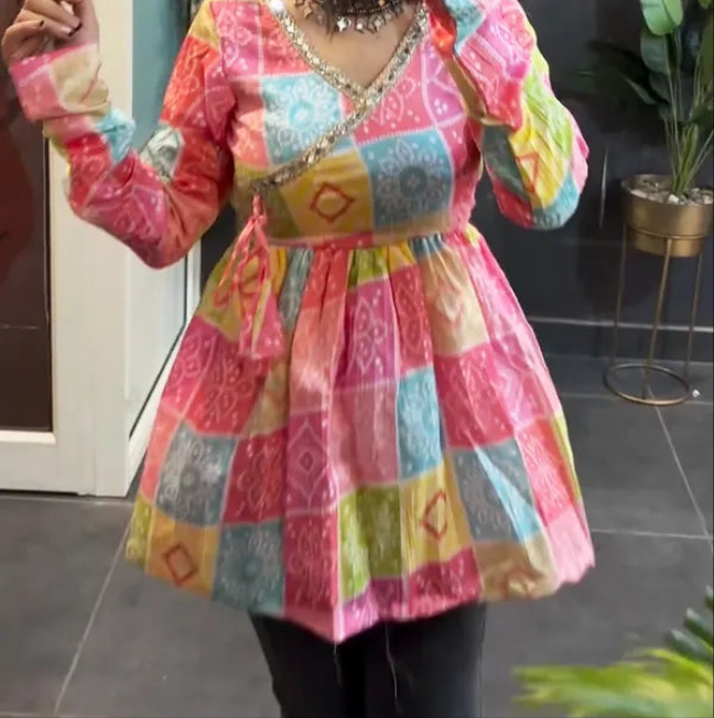 Navratri Special Bandhej Tops