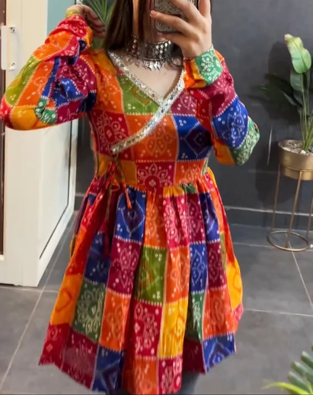 Navratri Special Bandhej Tops