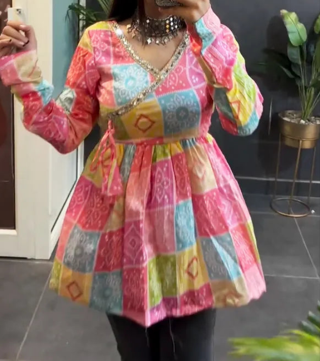 Navratri Special Bandhej Tops