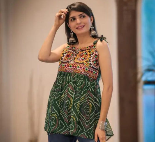 Pure Georgette Navratri Special Kurti