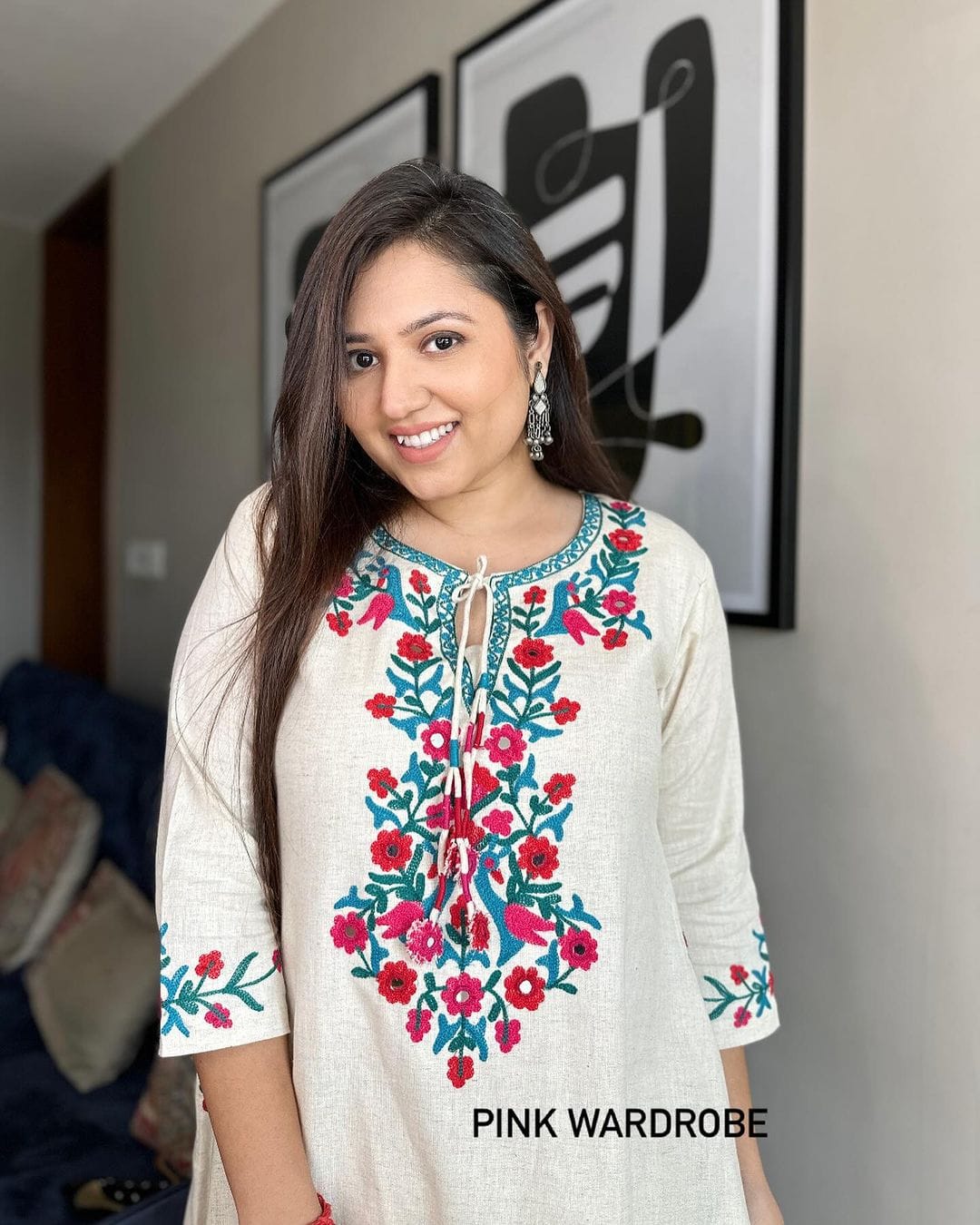 Khadi handloom cotton 2 Piece Suit