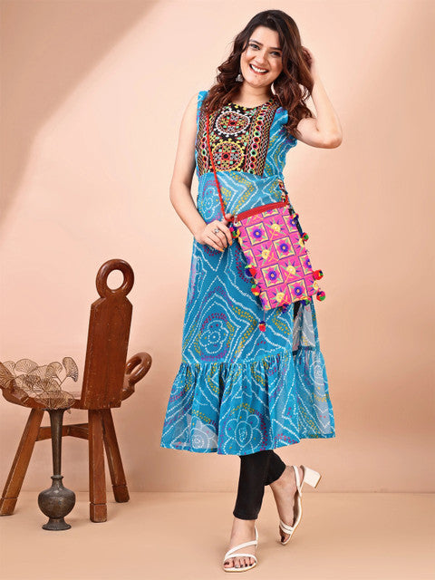 Pure Georgette Navratri Special Kurti