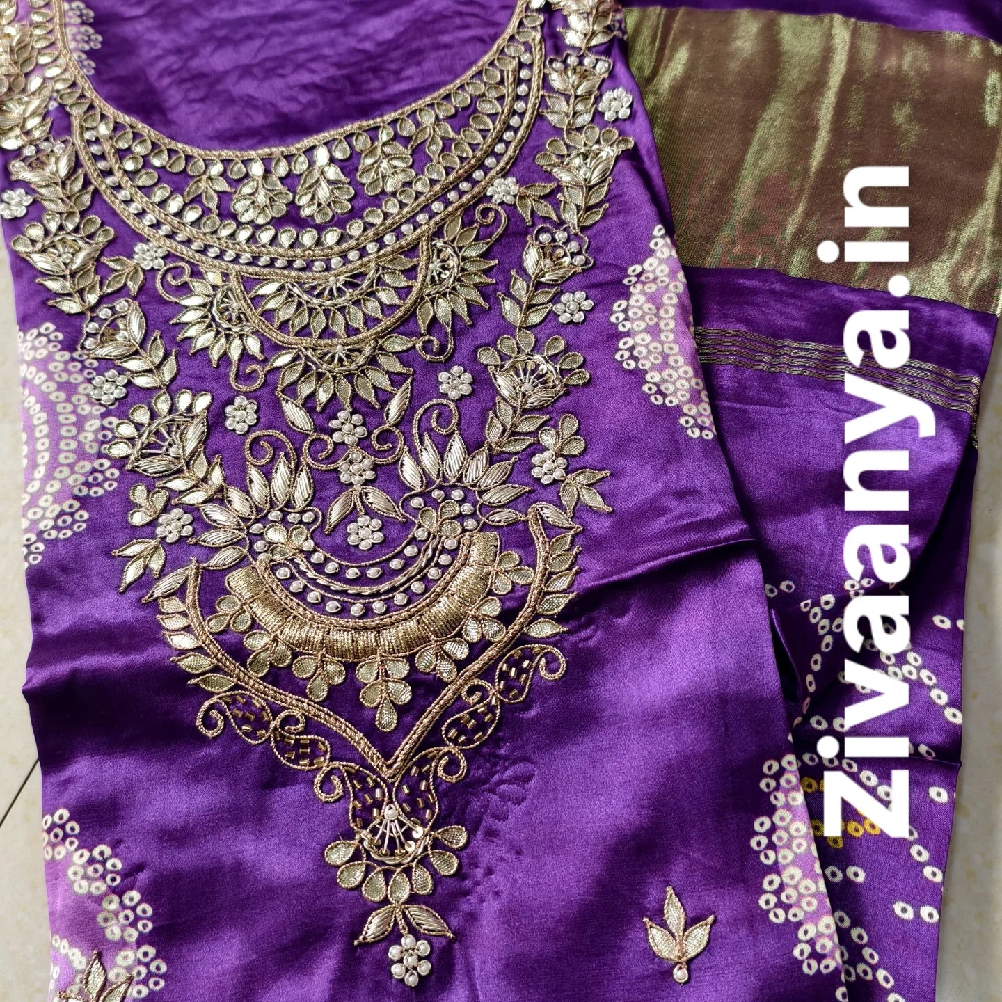 Premium Pure Gajji Suit Materials