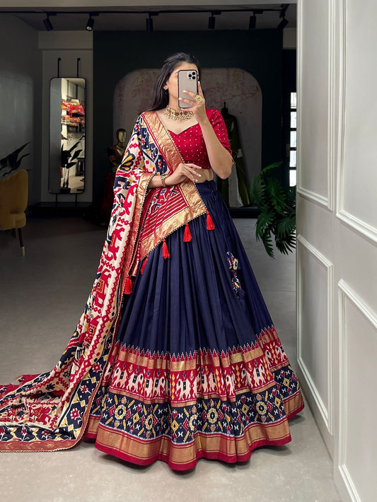 Patola Print Garba special Lehenga