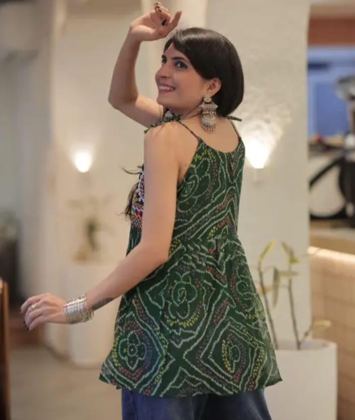 Pure Georgette Navratri Special Kurti