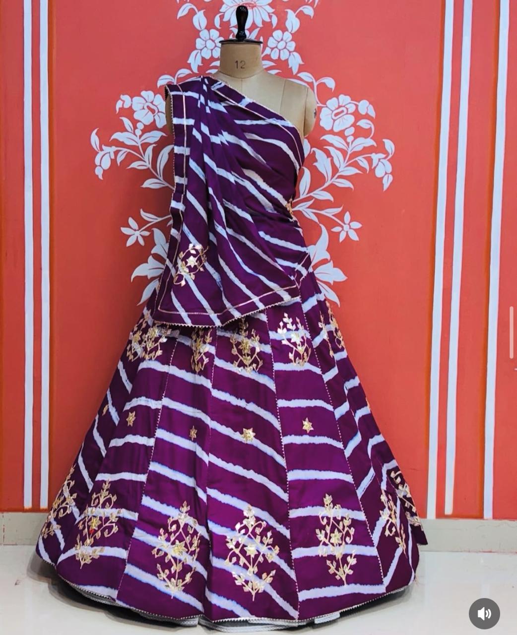 *Special Jaipuri traditional Beautiful Lahenga duppta set*