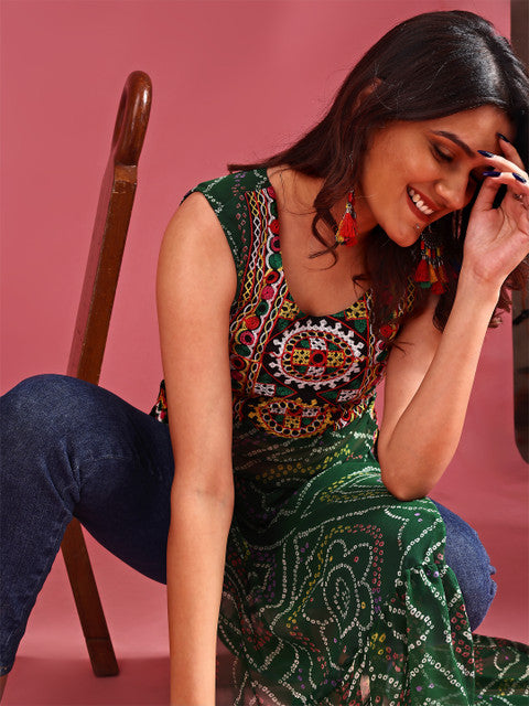 Pure Georgette Navratri Special Kurti