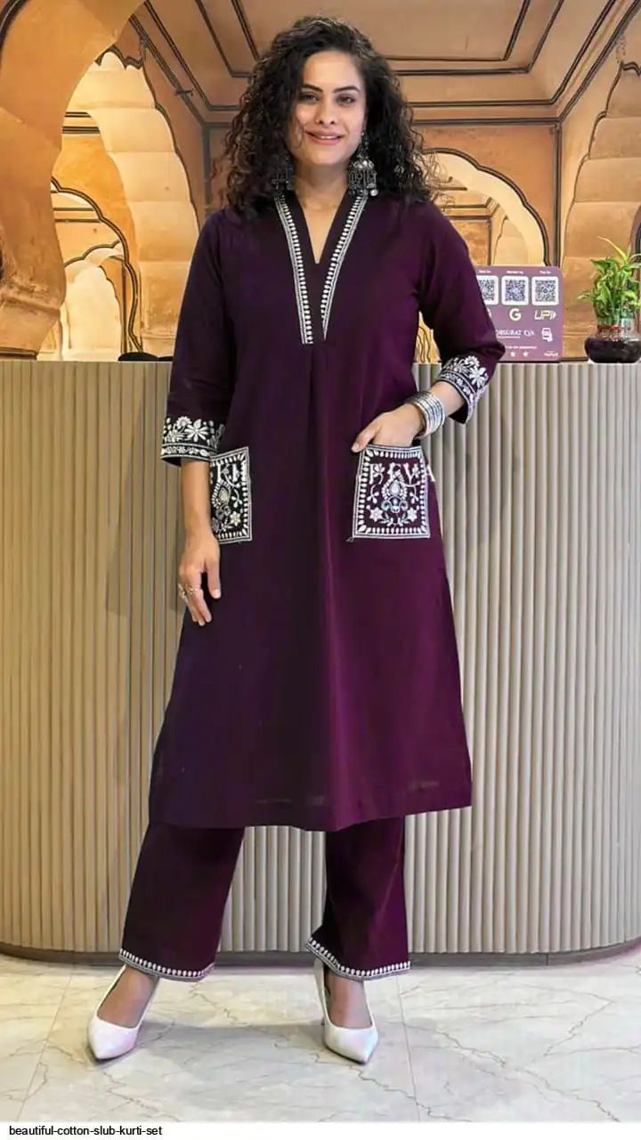 Premium Cotton Kurta Pant Set