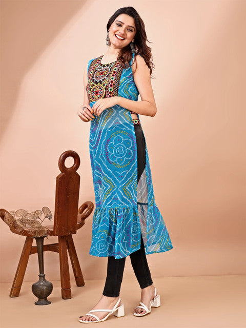 Pure Georgette Navratri Special Kurti