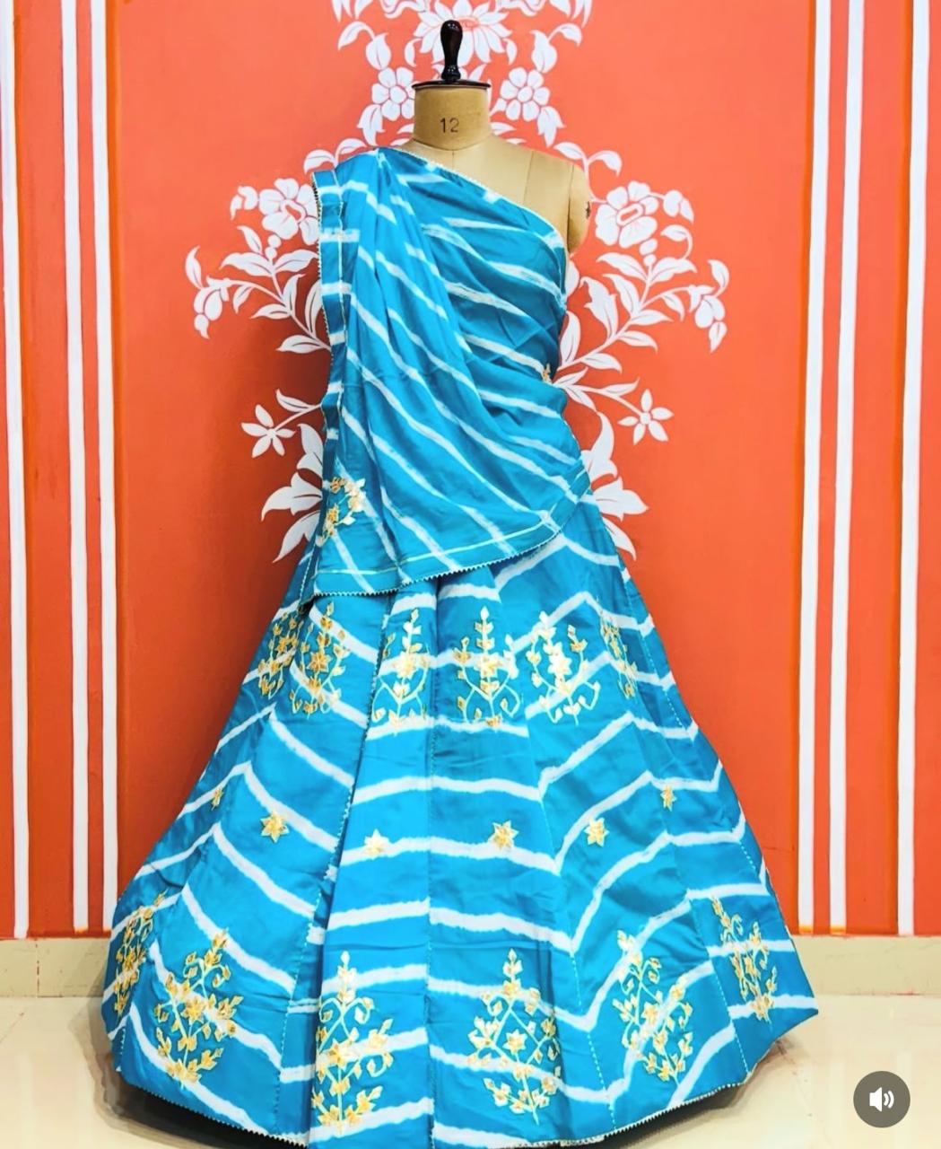 *Special Jaipuri traditional Beautiful Lahenga duppta set*