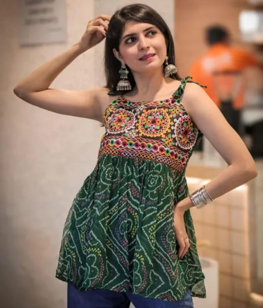 Pure Georgette Navratri Special Kurti