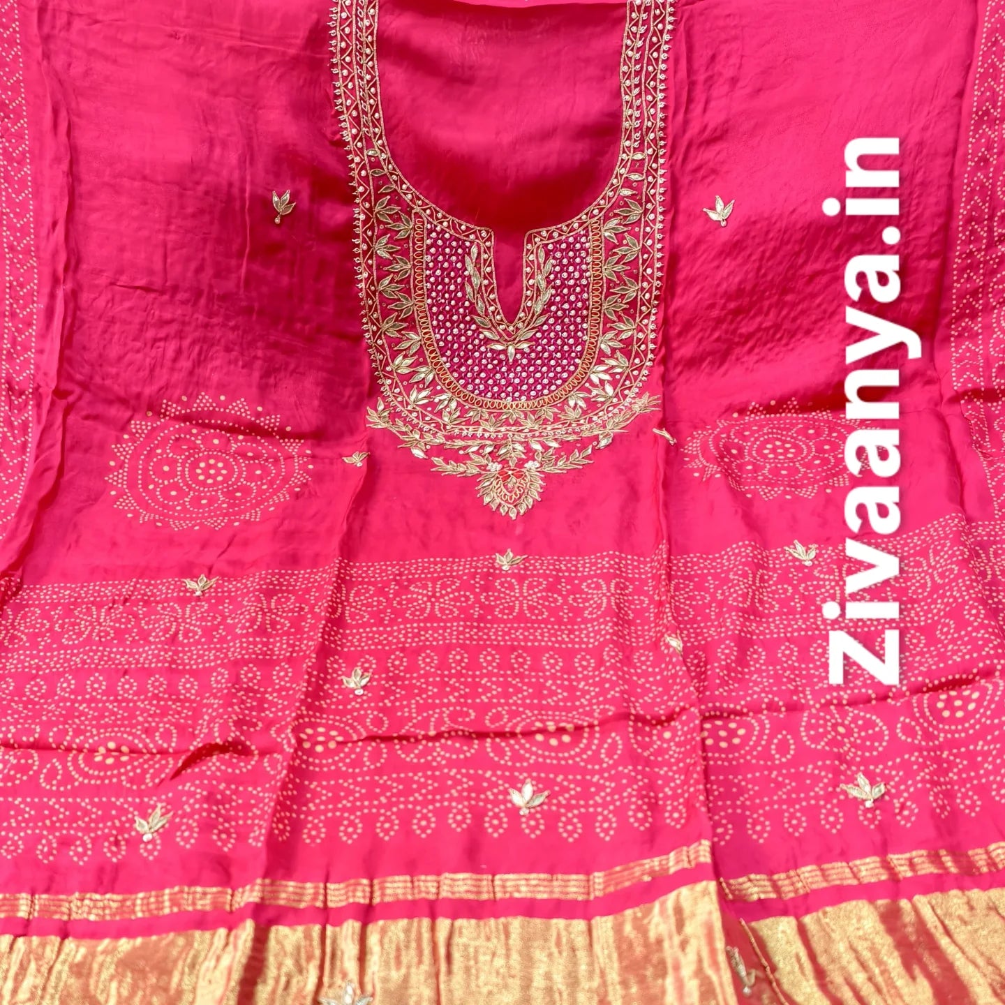 Premium Pure Gajji Suit Materials