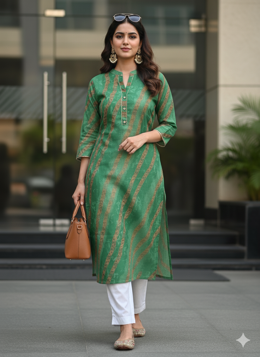 Pure Kota Doria kurti only