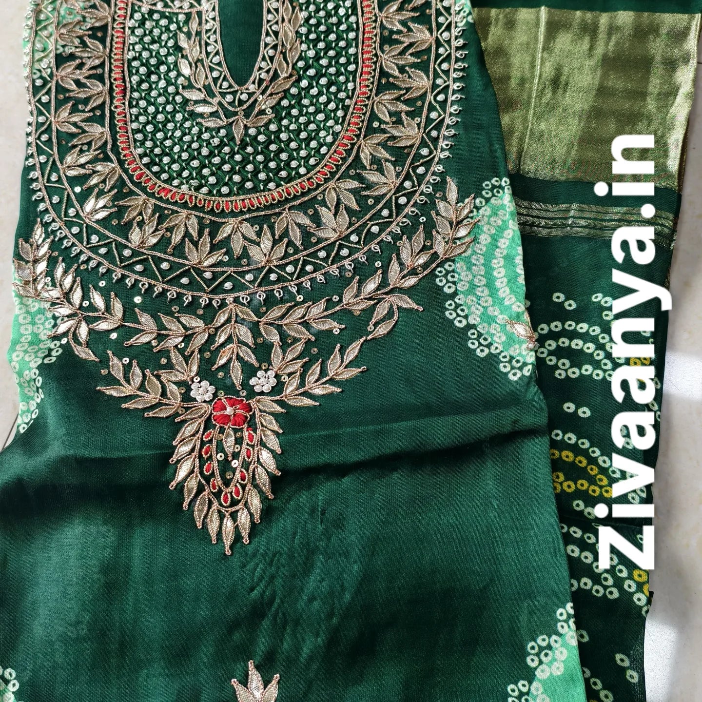 Premium Pure Gajji Suit Materials