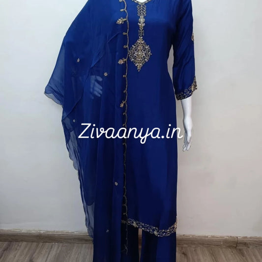 Dola Silk 3 Piece Suit