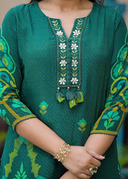 Kurta set Premium Pure Crep 3 piece suit