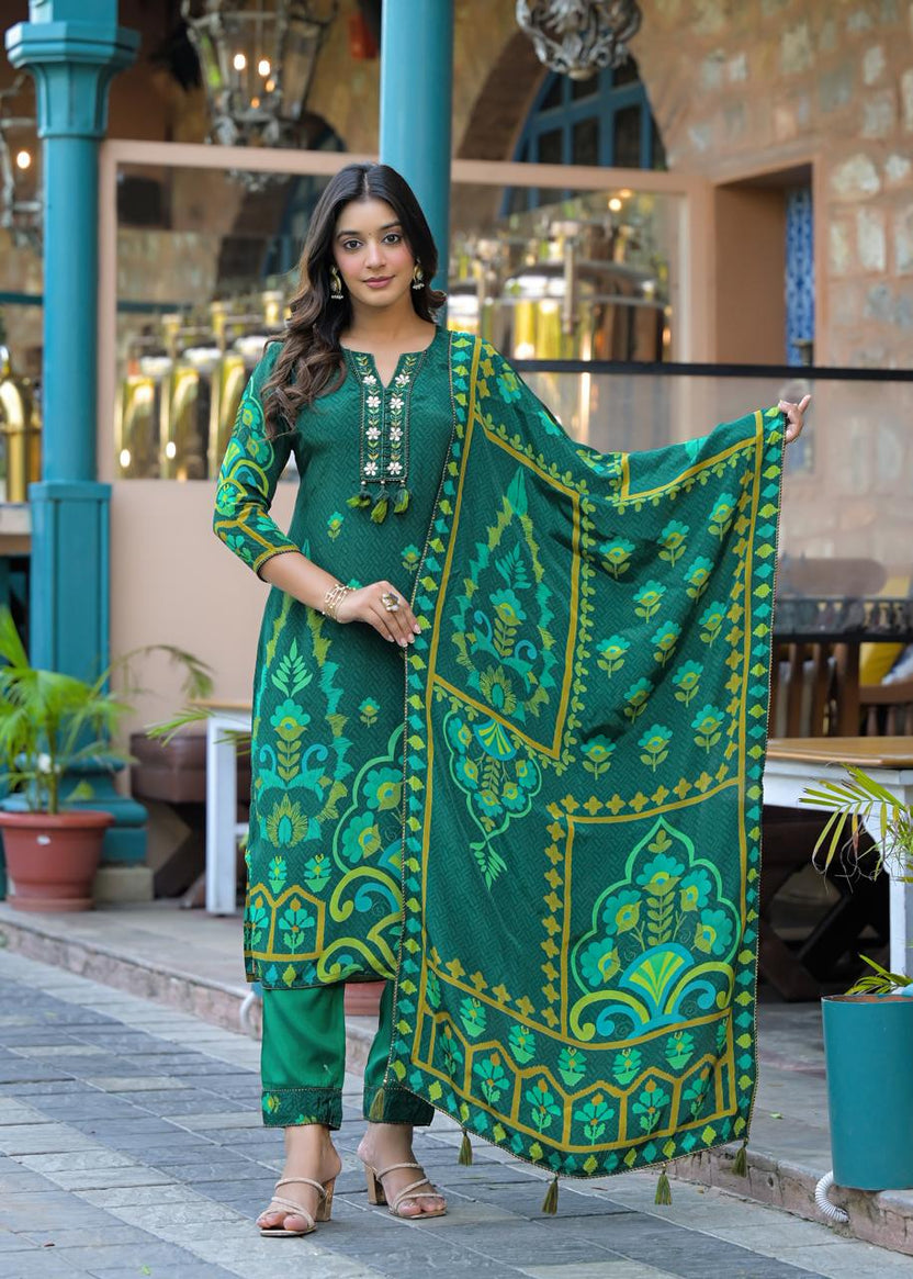 Kurta set Premium Pure Crep 3 piece suit